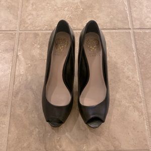 Vince Camuto peep toe heels